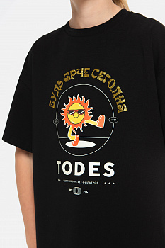 Футболка TODES Будь Ярче