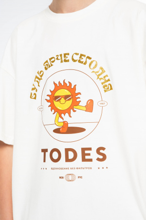 Футболка TODES Будь Ярче