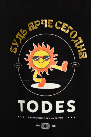 Футболка TODES Будь Ярче